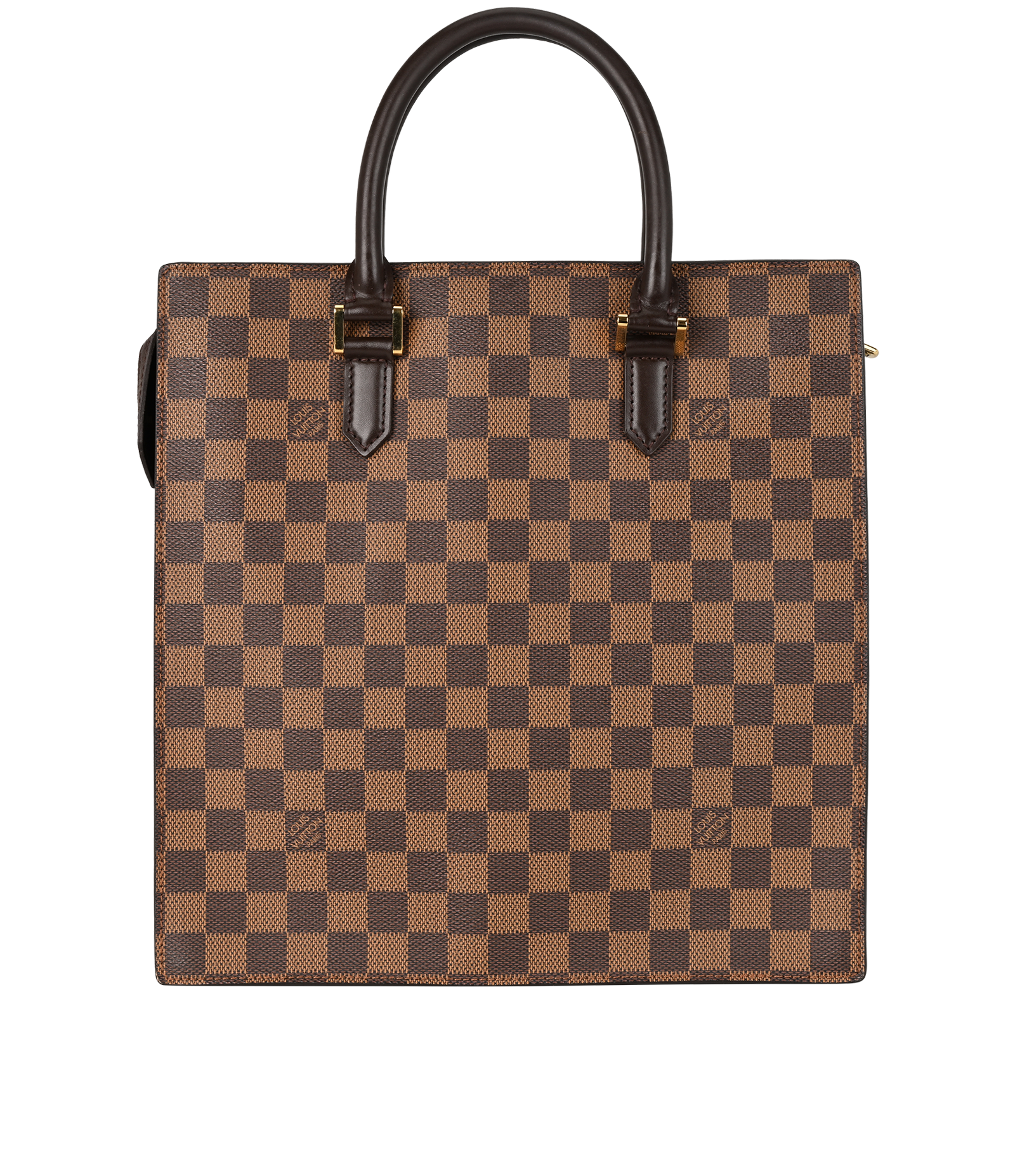 Sac Plat, &pound;650, Handbags, Brown, Canvas, Back view